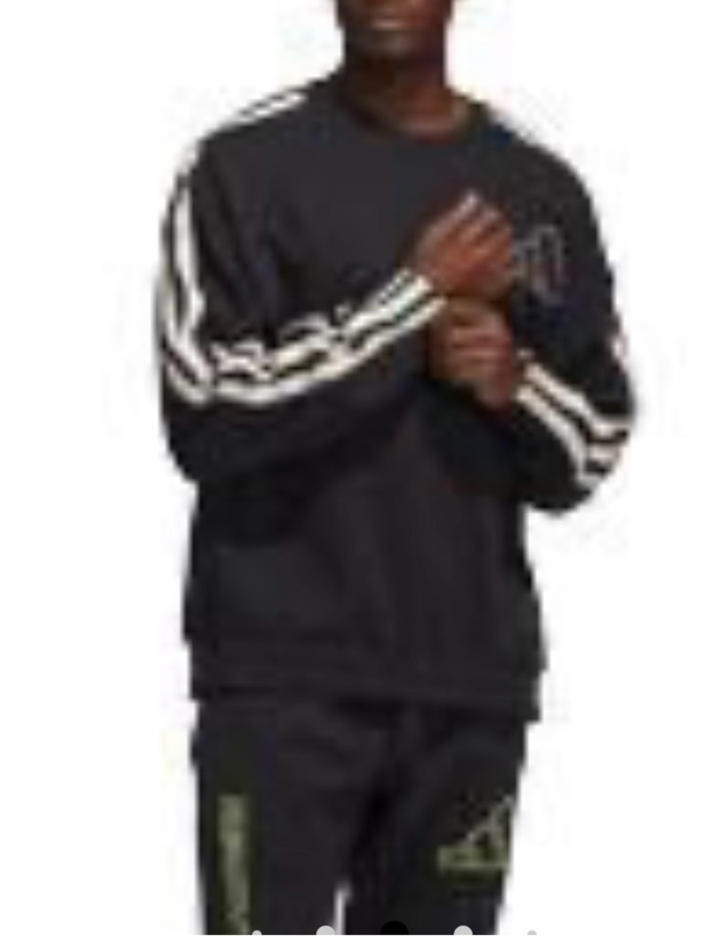 $120 Adidas Daniel Patrick x Harden Crewneck Sweatshirt - GH4779 Men’s Small NWT